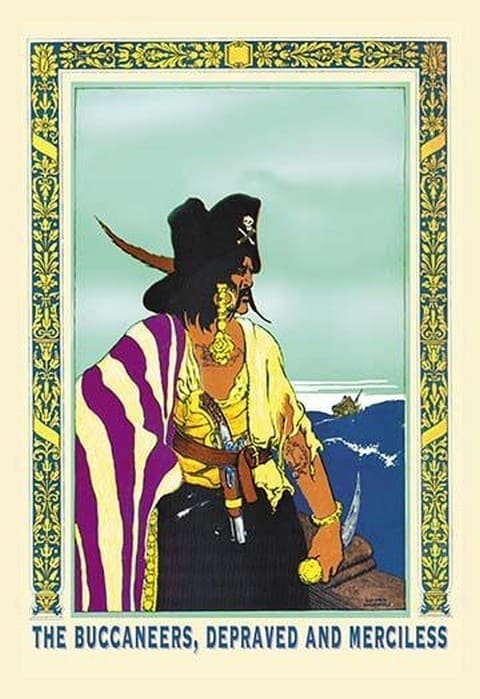 Buccaneer - Captain Morgan by Howard McCormick - Art Print