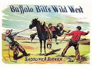 Buffalo Bill: Saddling a Bucker - Art Print