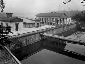 Philadelphia's Fairmount Waterworks by FREE LIBRARY OF PHILADELPHIA - Art Print