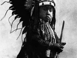 A Cheyenne Warrior of the Future - Art Print