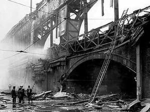 Fire on Bridge