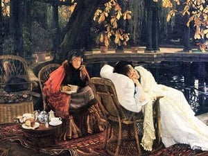 The End by James Tissot - Art Print