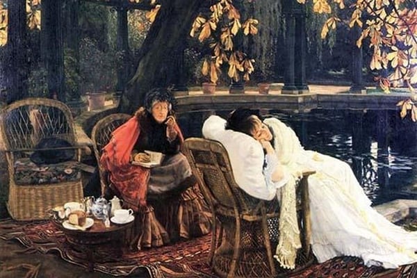 The End by James Tissot - Art Print