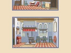 A Middle-Class Dutch Home by Auguste Racinet - Art Print