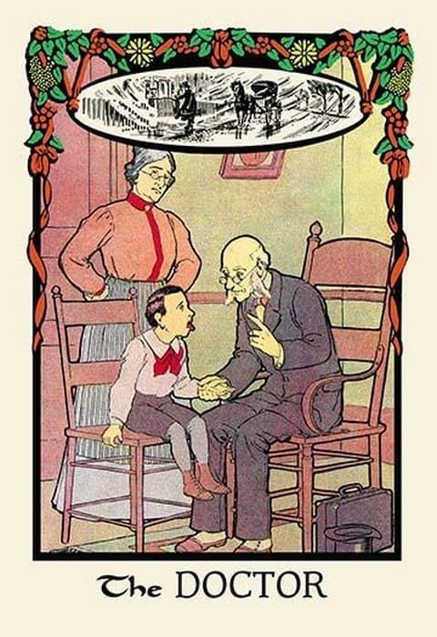 The Doctor by H.O. Kennedy - Art Print