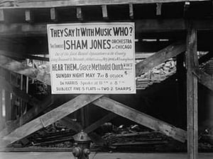 Isham Jones says it with Music at the Grace Methodist Church - Art Print