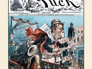 Puck Magazine: The Great American Quack by Bernhard Gillam - Art Print