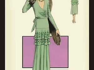Modeles Originaur: In Green by Atelier Bachroitz - Art Print