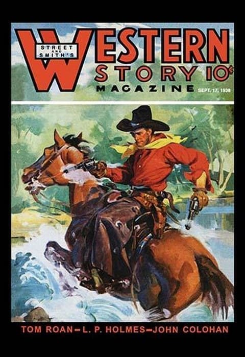 Western Story Magazine: No Limits - Art Print