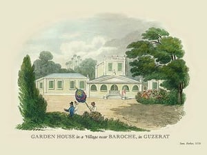 Garden House in a Village Near Baroche