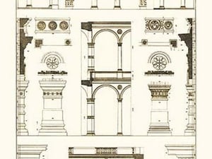 Arcades of the Renaissance by J. Buhlmann - Art Print