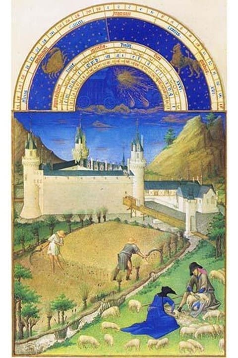 Le Tres Riches Heures du Duc de Berry - July by Paul