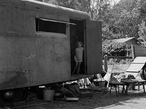 Little Girl in Hous Trailer by Dorothea Lange - Art Print
