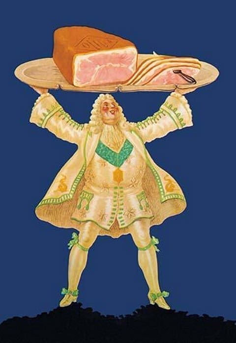 Ham Platter by Paul Mohr - Art Print