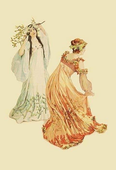 Autumn and Winter - Art Print