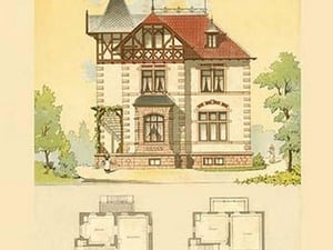 Country Home in Freiburg by Vittoli - Art Print