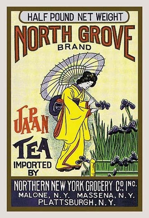 North Grove Brand Tea - Art Print