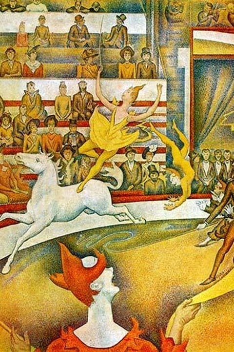 The Circus by Georges Seurat #2 - Art Print