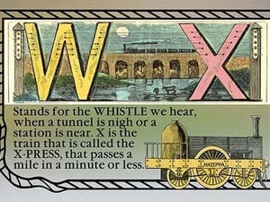 W and X - Art Print
