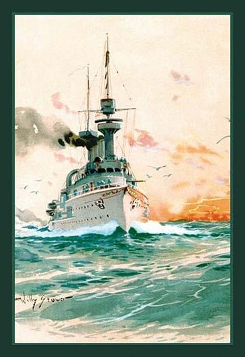 U.S. Navy: Determination by Willy Stower - Art Print
