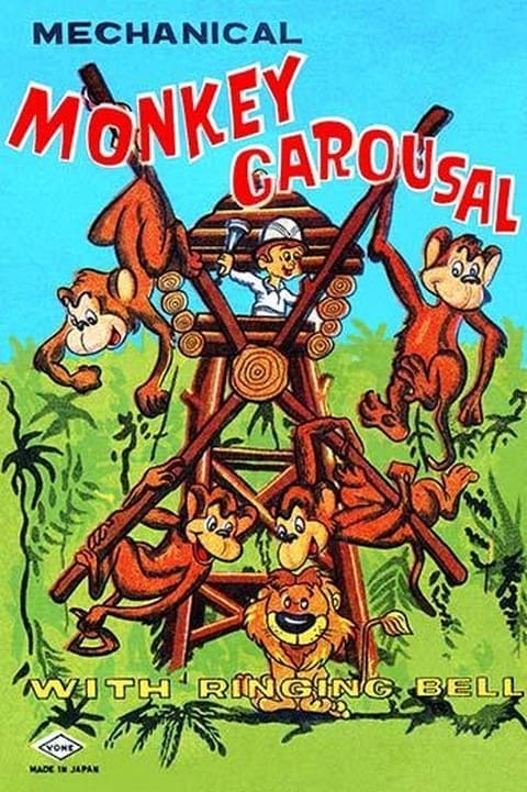 Mechanical Monkey Carousal - Art Print