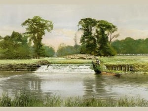 In Charlecote Park by James Leon Williams - Art Print