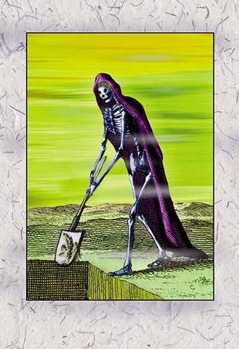 Digging Your Grave - Art Print