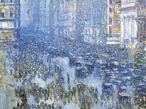 Fifth Avenue by Frederick Childe Hassam - Art Print