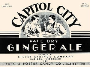 Capitol City Pale Dry Ginger Ale - Art Print