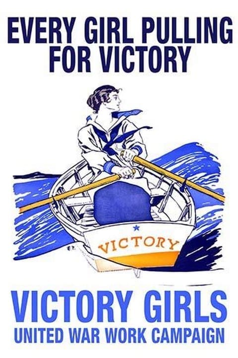 Every Girl Pulling for Victory by Edward Penfield - Art Print