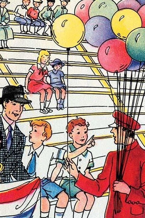Balloon Man by Julia Letheld Hahn - Art Print