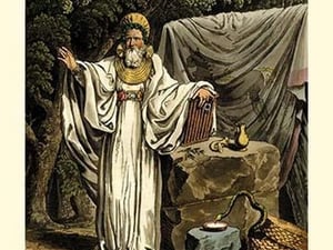 An Arch Druid in His Judicial Habit - Art Print