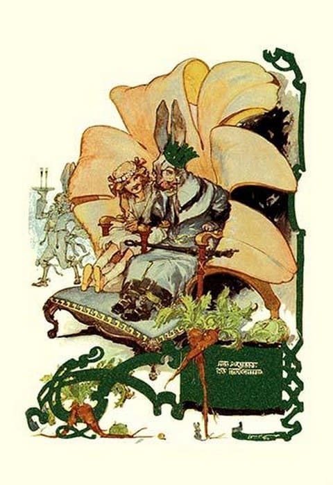 Dorothy and the King by John R. Neill - Art Print