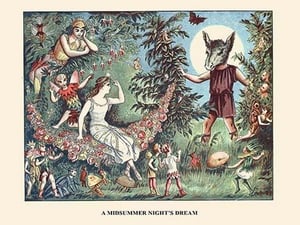 A Midsummer's Night's Dream by H. Sidney - Art Print