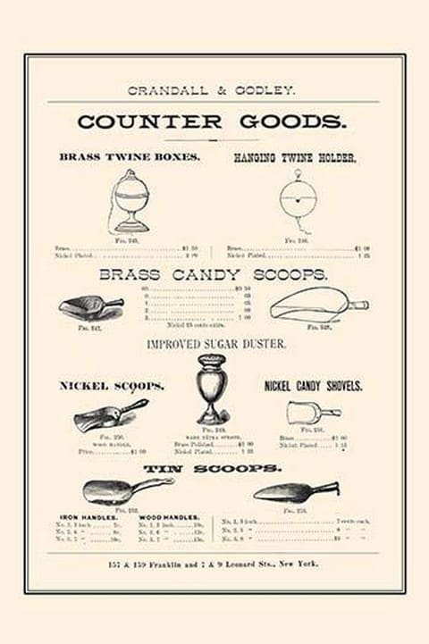 Counter Goods - Art Print