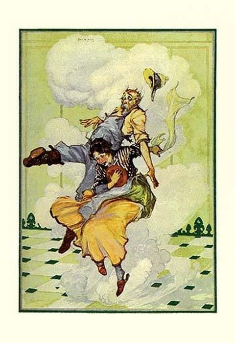 Auntie Em and Uncle Henry by John R. Neill - Art Print