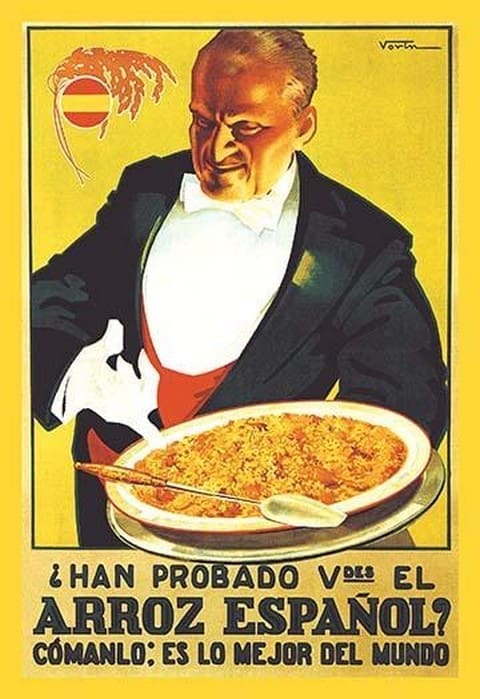 Arroz Espanol by Vorin - Art Print