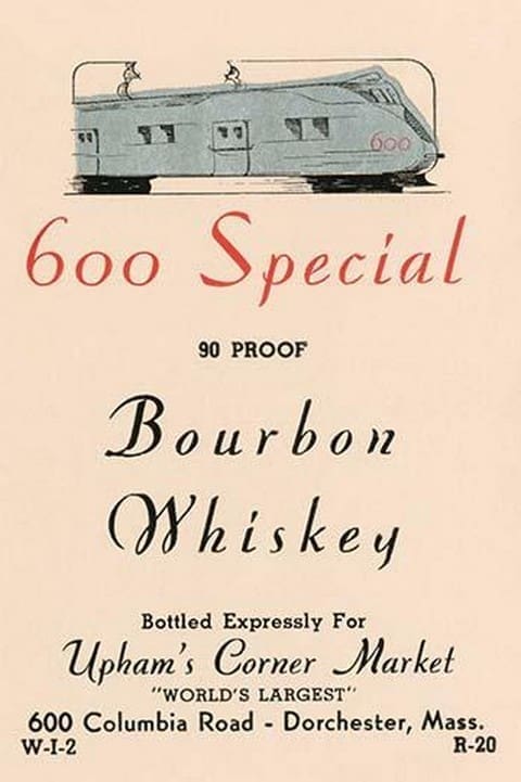 600 Special Bourbon Whiskey - Art Print