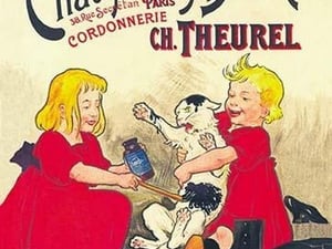 Au Chat Noir et Blanc - Art Print