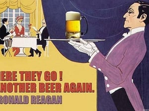 Here They Go Another Beer Again - Ronald Regan by Wilbur Pierce - Art Print
