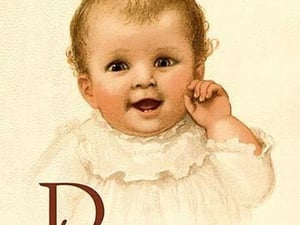 Baby Face P by Ida Waugh - Art Print