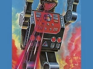 Robotic Dinosaur Destruction - Art Print