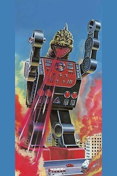 Robotic Dinosaur Destruction - Art Print