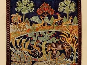 Animal Tapestry by Needlecraft Magazine - Art Print