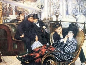 The Last evening by James Tissot - Art Print