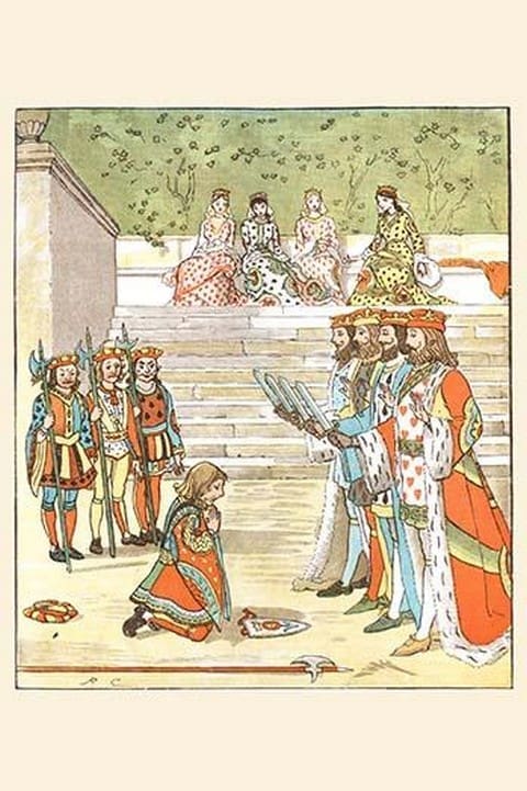 The Knave vowed he would steal no more by Randolph Caldecott - Art Print