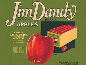 Jim Dandy Brand Apples - Art Print