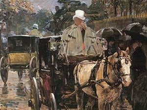 Rue Bonaparte by Frederick Childe Hassam - Art Print