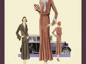 Outfit for a Day Trip by Atelier Bachroitz - Art Print