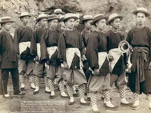 Hose team. The champion Chinese Hose Team of America by John C.H. Grabill - Art Print